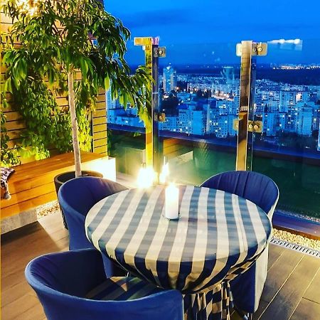 1 Room 60M2 Center Of Obolon Near River Side. With Terrace. 22 Floor Κίεβο Εξωτερικό φωτογραφία