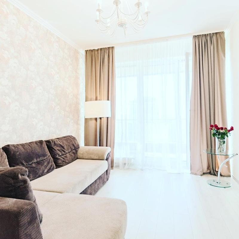 1 Room 60M2 Center Of Obolon Near River Side. With Terrace. 22 Floor Κίεβο Εξωτερικό φωτογραφία