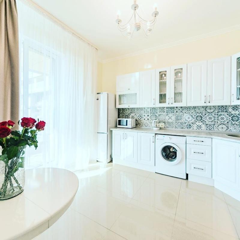 1 Room 60M2 Center Of Obolon Near River Side. With Terrace. 22 Floor Κίεβο Εξωτερικό φωτογραφία